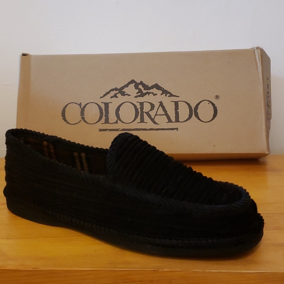 Mens Black Slippers - Picture 5 of 5